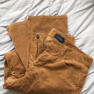 Tan Talbots corduroy pant.